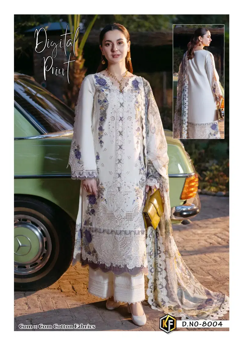 Soha Nazir Vol 8 By Keval Printed Cotton Pakistani Dress Material Order In India